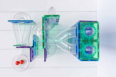 Costruzioni Magnetiche Connectix Rainbow Ball Run Pack - 92 pezzi