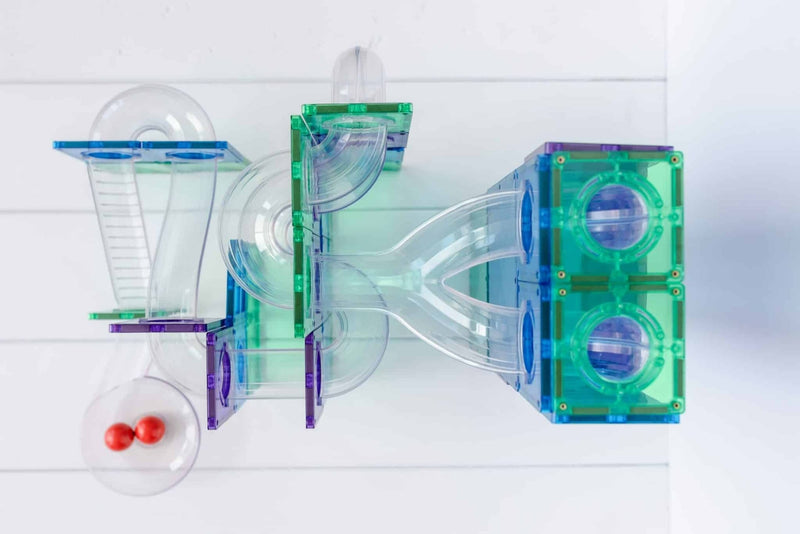 Costruzioni Magnetiche Connectix Rainbow Ball Run Pack - 92 pezzi