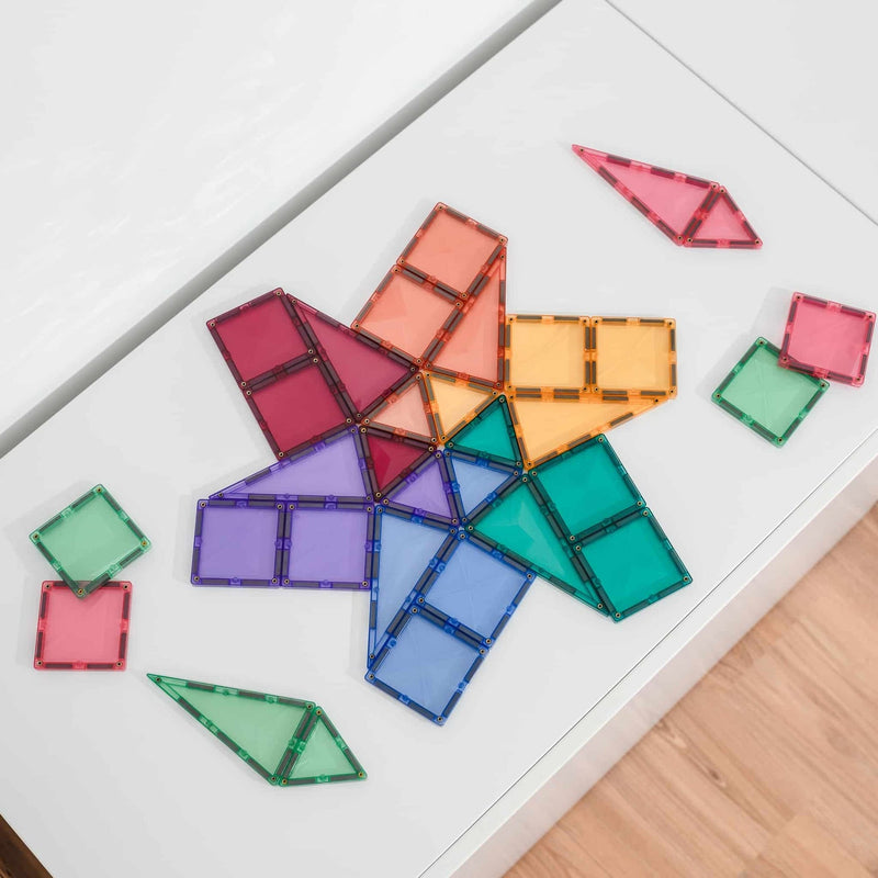 Costruzioni Magnetiche Connectix Pastel Mini Pack - 32 pezzi