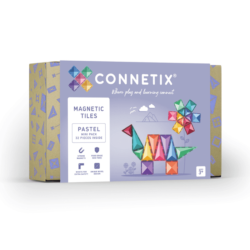 Costruzioni Magnetiche Connectix Pastel Mini Pack - 32 pezzi