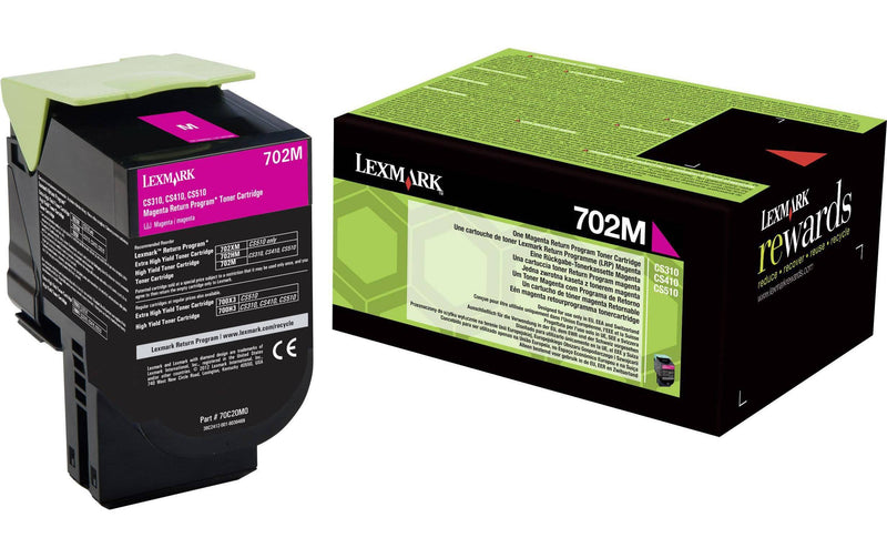 Toner Originale Lexmark Return Program 702M Magenta