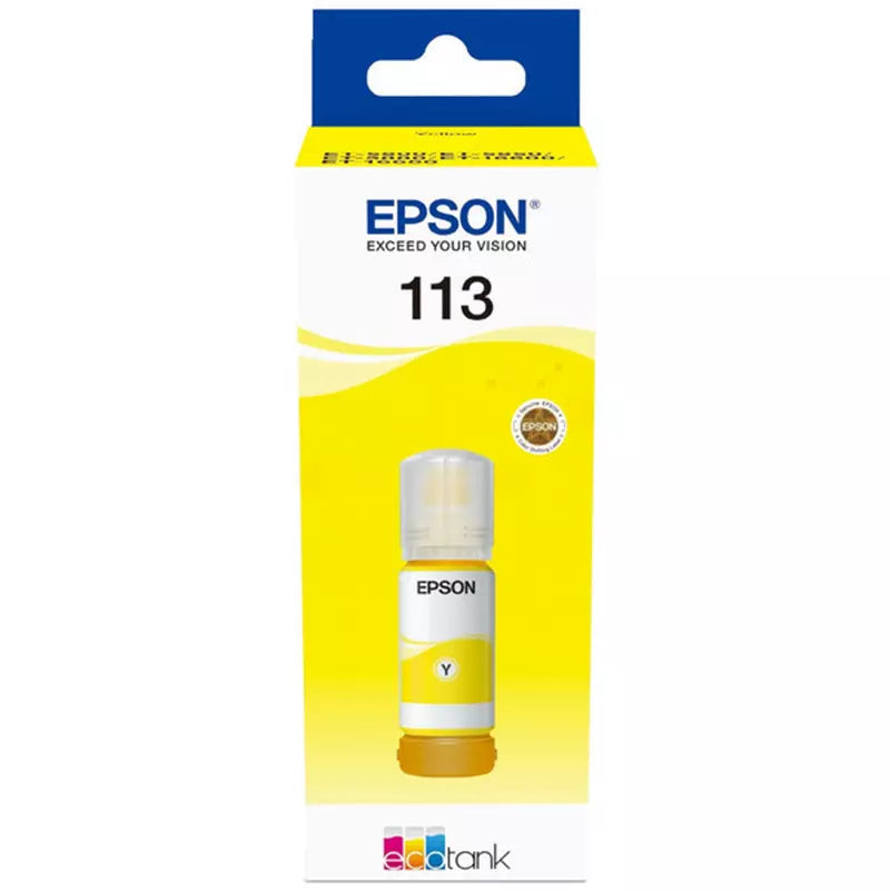 Flacone Inchiostro Originale Epson Ecotank 113 Giallo