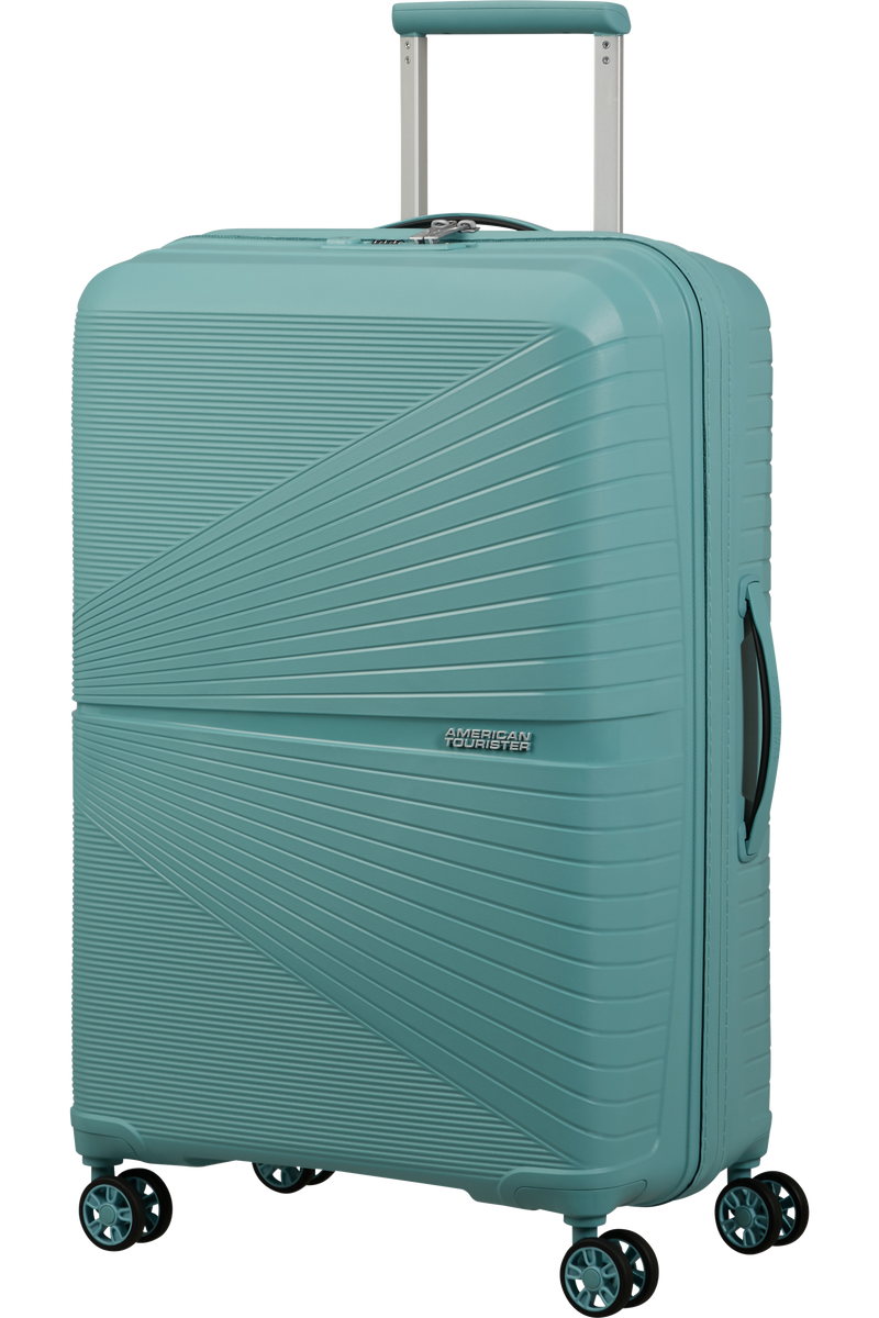 Valigia Media American Tourister Airconic Spinner 67 cm con TSA Dusty Turquoise