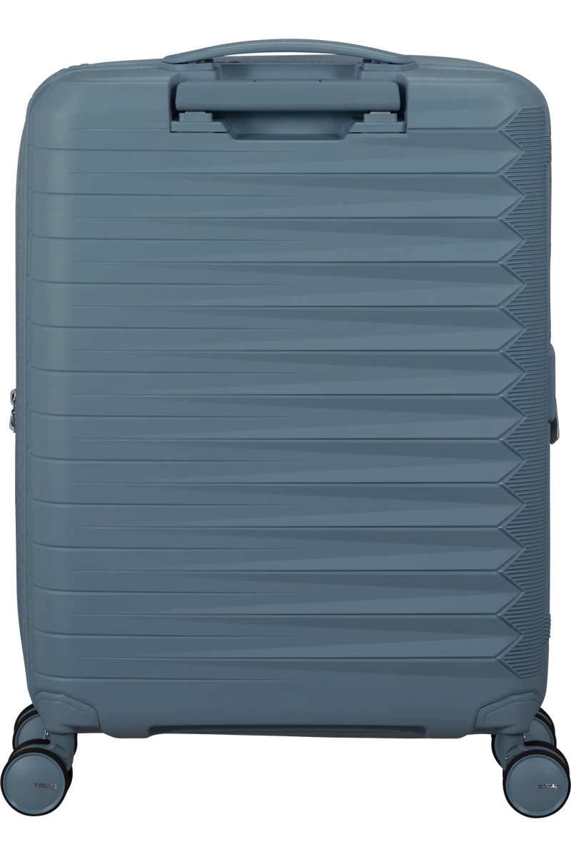 Valigia da Cabina Espandibile American Tourister Fastforward Spinner con TSA 55 cm Steel Blue