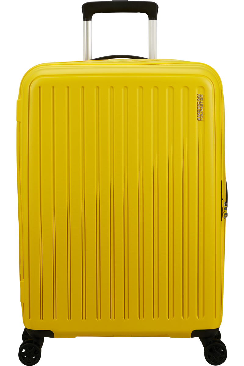 Valigia Media American Tourister Rejoy Spinner 68 cm con TSA Electric Yellow
