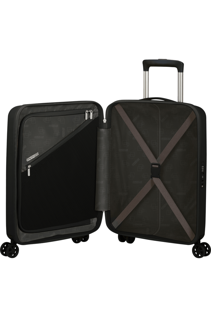 Valigia da Cabina American Tourister Rejoy Spinner 55 cm con TSA True Black