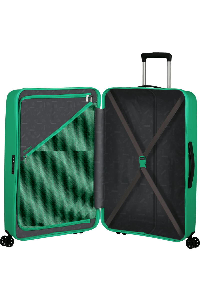 Valigia Grande American Tourister Rejoy Spinner 77 cm con TSA Jade Green