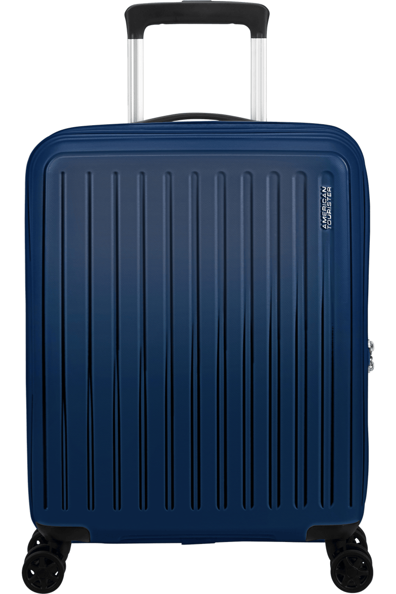Valigia da Cabina American Tourister Rejoy Spinner 55 cm con TSA Navy Blue
