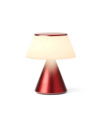 Lampada a LED Lexon Luma M Rosso