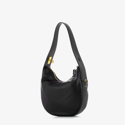 Borsa Loristella Cloe in Pelle Colorata Nero