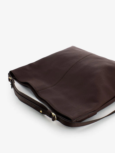 Borsa Loristella Giorgia in Pelle Colorata Cioccolato