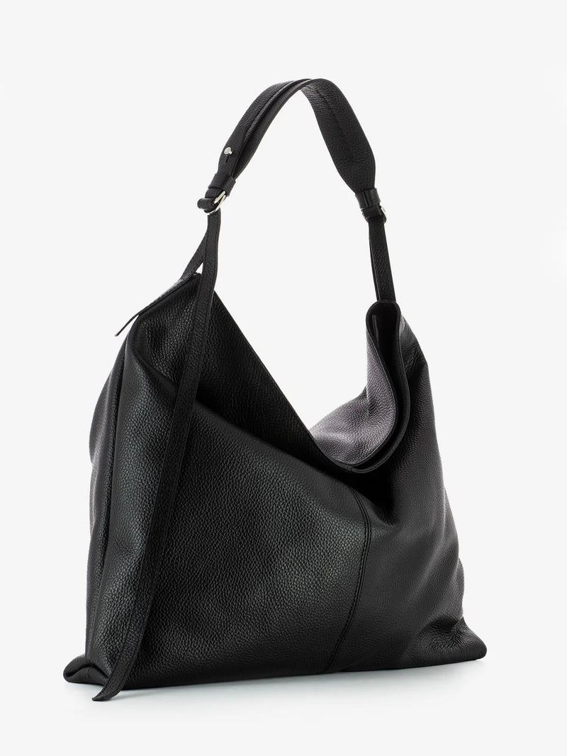 Borsa Loristella Giorgia in Pelle Colorata Nero