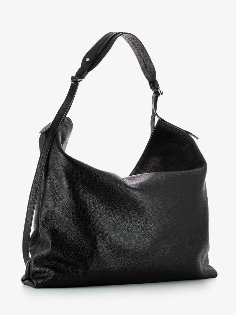 Borsa Loristella Giorgia in Pelle Colorata Nero