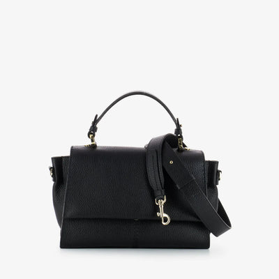 Borsa Loristella Muriel in Pelle Colorata Nero