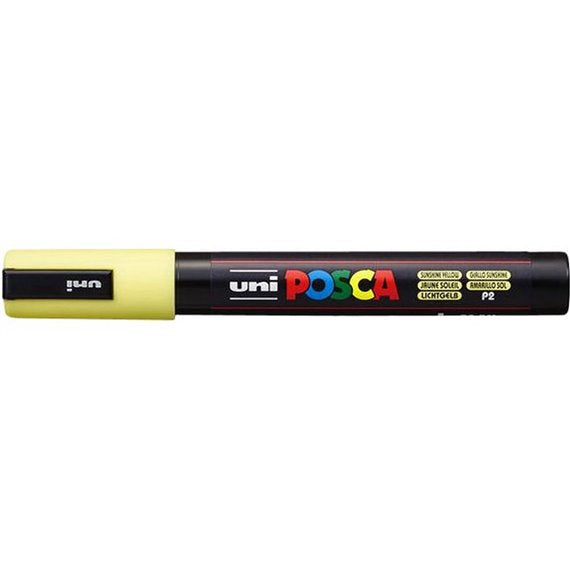 Pennarello Marcatore a Tempera Uni Posca a Punta Media Giallo Sunshine
