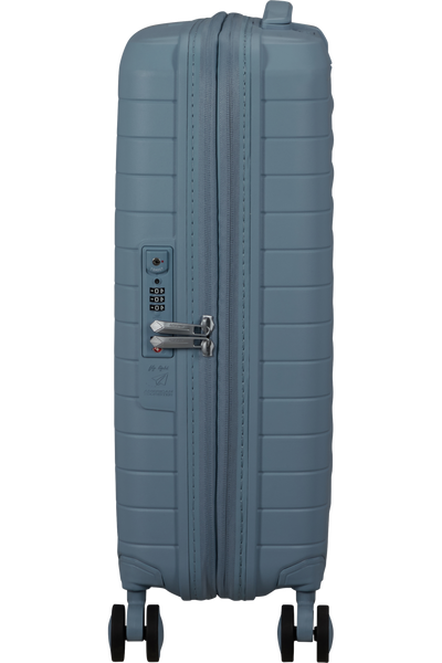 Valigia da Cabina Espandibile American Tourister Fastforward Spinner con TSA 55 cm Steel Blue