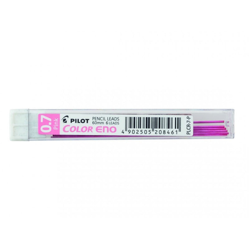 Mine Colorate Rosa Pilot Eno Color 0,7 mm con Astuccio - 6 pezzi