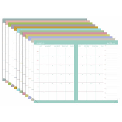 Agenda 13 Mesi Settimanale Quo Vadis Affari Calypso 2026 Rosa 10 x 15 cm