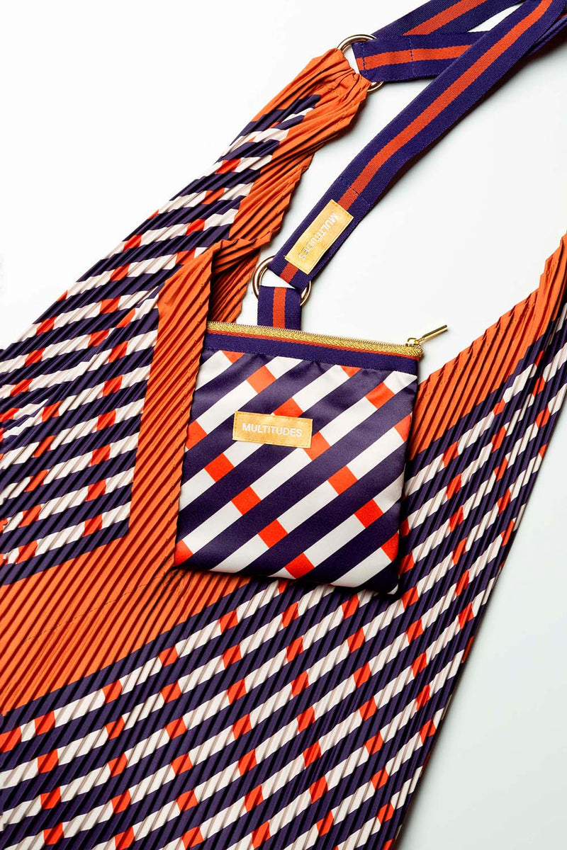 Borsa Y Plissettata + Pochette Multitudes Sophia Terracotta