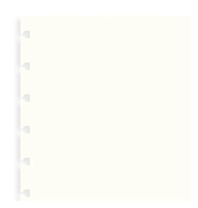 Refill Notebook Filofax A5 con Pagine Bianche - 32 fogli