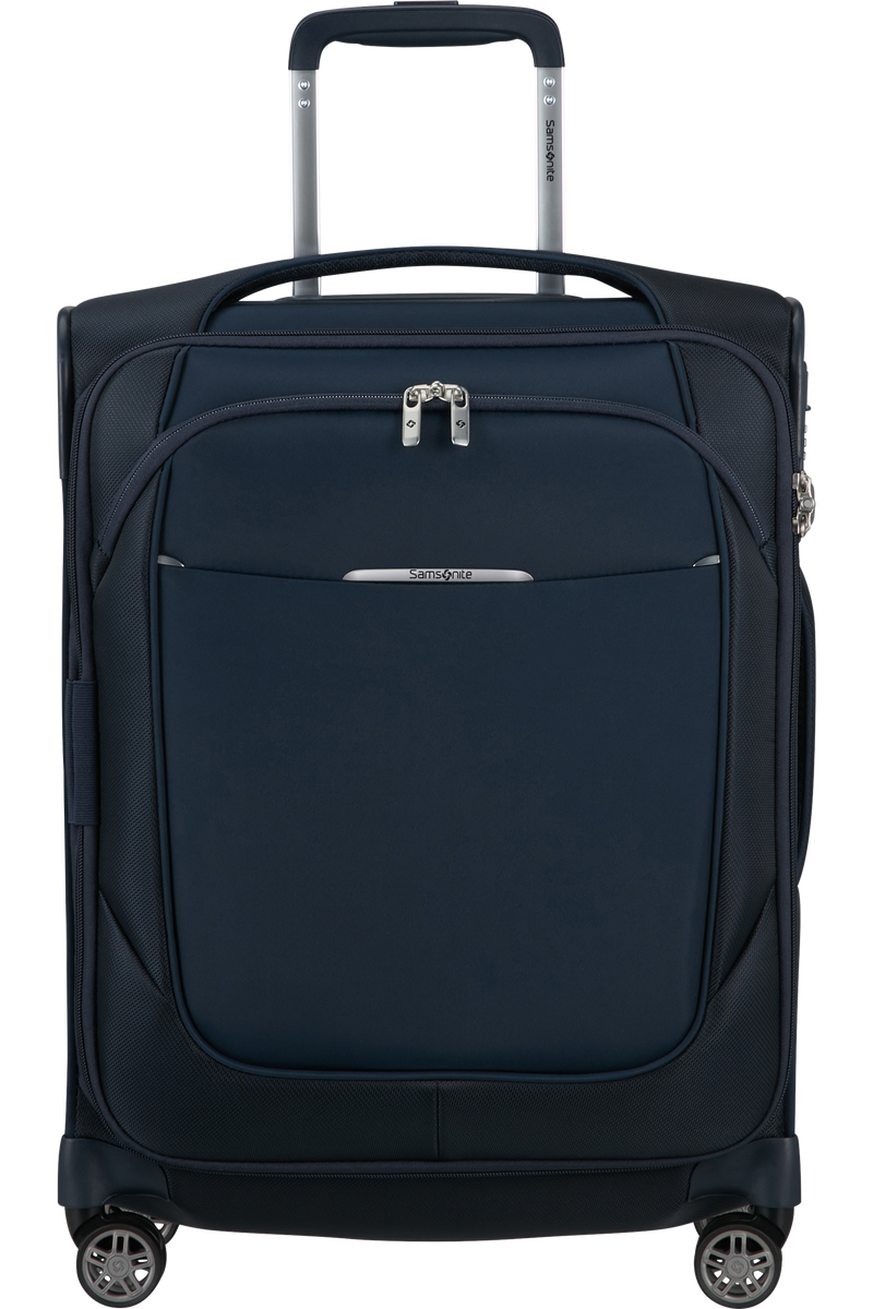 Valigia da Cabina Morbida Espandibile Samsonite Re-Lite Spinner 55 cm Midnight Blue