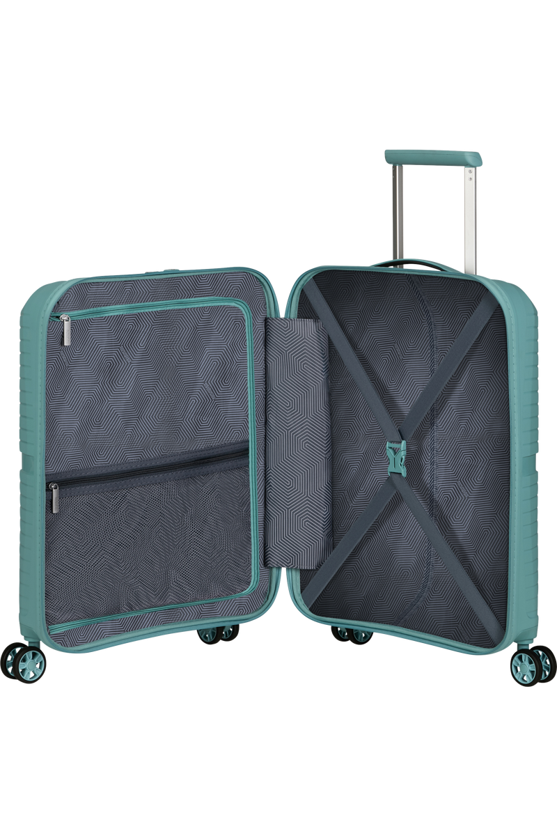 Valigia da Cabina American Tourister Airconic Spinner 55 cm con TSA Dusty Turquoise