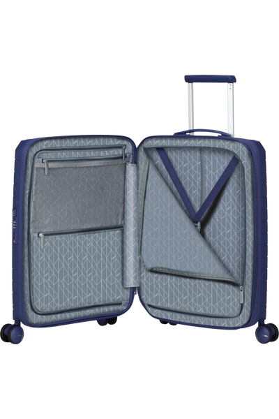 Valigia da Cabina Espandibile American Tourister Fastforward Spinner con TSA 55 cm Dusk Purple