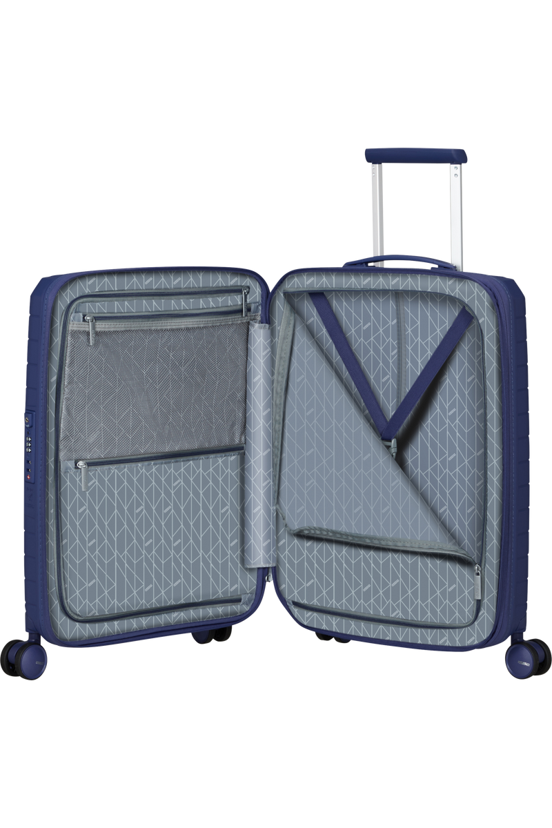 Valigia da Cabina Espandibile American Tourister Fastforward Spinner con TSA 55 cm Dusk Purple