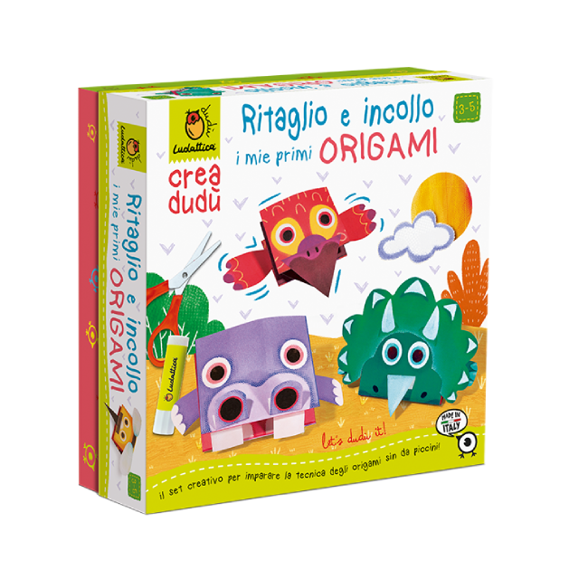 Crea Dudù - Ritaglio e Incollo i Miei Primi Origami