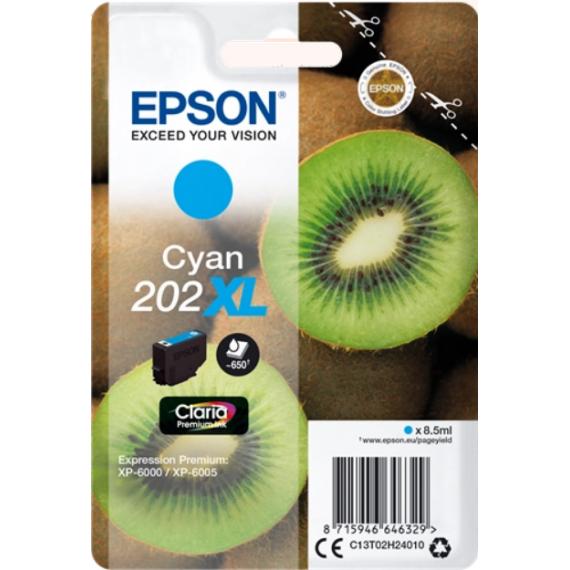 Cartuccia Originale Epson 202 XL Ciano