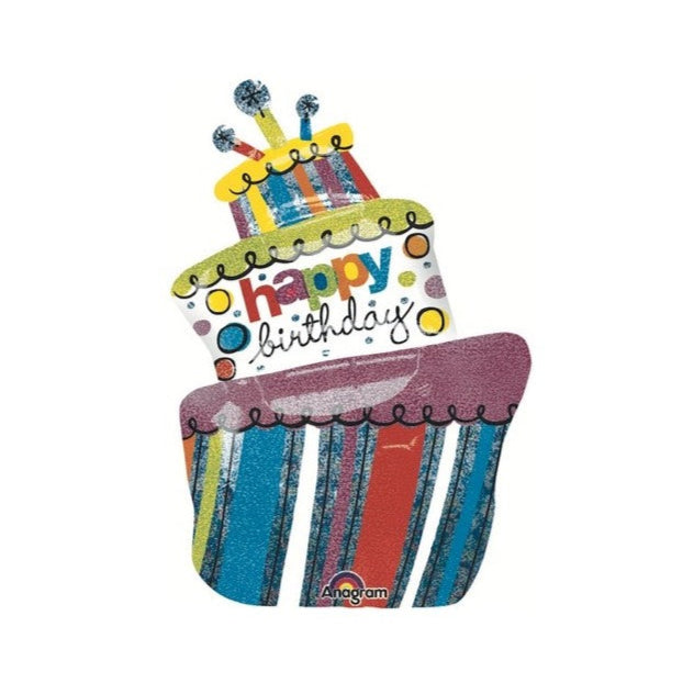 Palloncino in Foil Buon Compleanno 60 x 93 cm