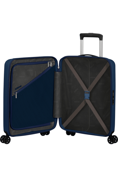 Valigia da Cabina American Tourister Rejoy Spinner 55 cm con TSA Navy Blue