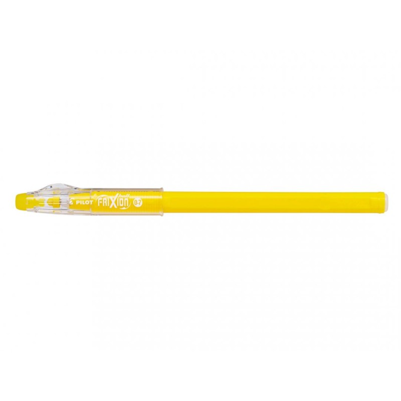 Penna a Sfera Frixion Ball Sticks Cancellabile con Tratto 0,7 mm Giallo