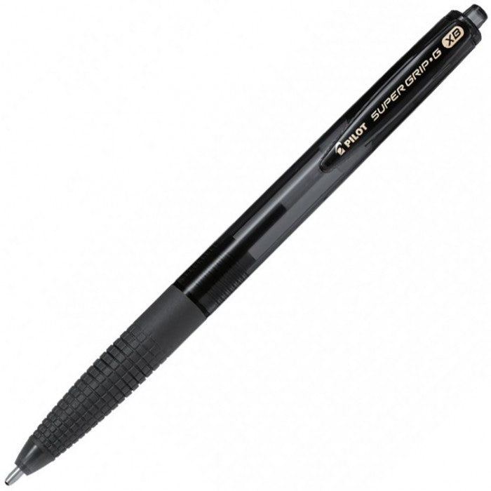 Penna a Sfera Pilot SuperGrip G a Scatto con Tratto 1,6 mm e Inchiostro Nero