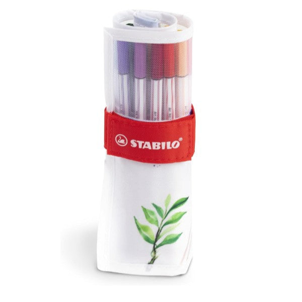 Pennarelli Stabilo Pen 68 Brush in Rotolo - 18 pezzi