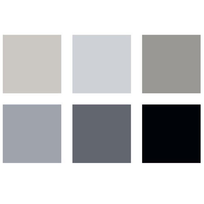 Pennarelli Pigment Arts Staedtler 372 Gray Colours con Punta a Pennello Morbida - 6 pezzi