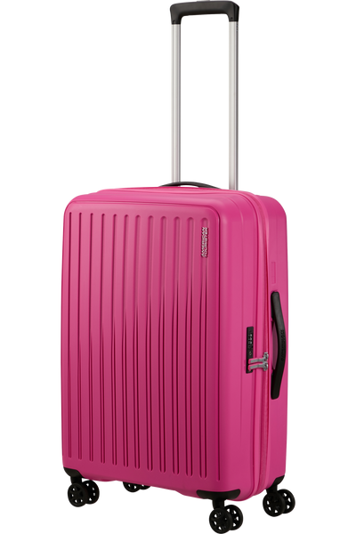 Valigia Media American Tourister Rejoy Spinner 68 cm con TSA Hawaiian Pink