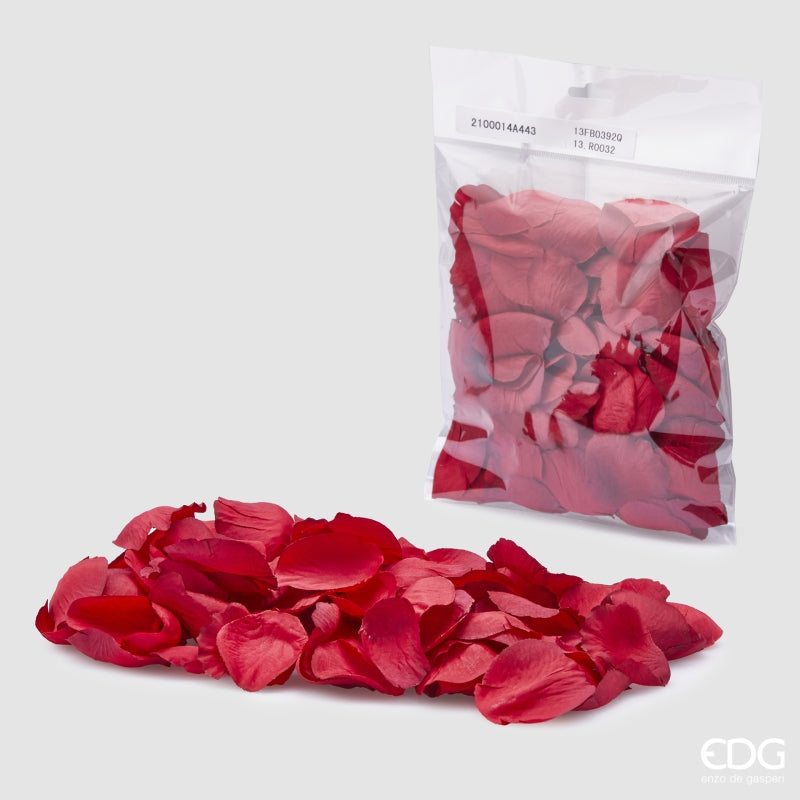 Sacchetto di Petali di Rosa Artificiali Rosso - 140 pezzi