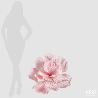 Peonia Jumbo in Carta Rosa 80 x 60 cm