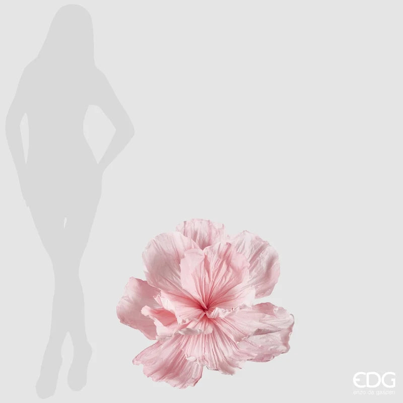 Peonia Jumbo in Carta Rosa 80 x 60 cm