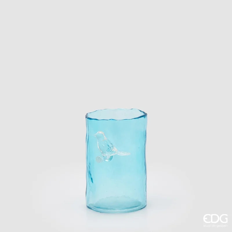 Vaso Trespolo Cilindro Blu 10 x 15 cm