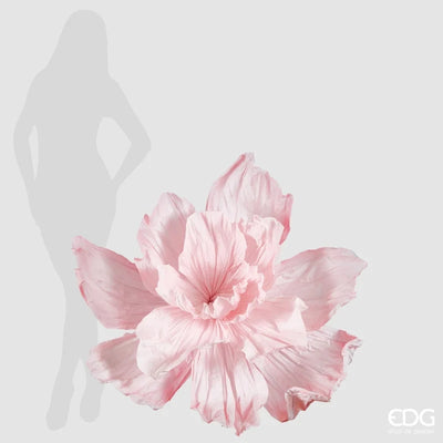 Peonia Jumbo in Carta Rosa 100 x 70 cm