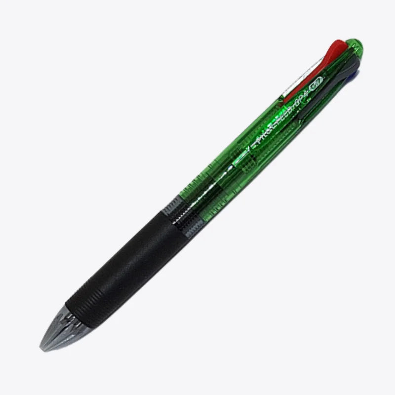 Penna a Sfera Pilot Feed GP4 con 4 Colori e Fusto Verde
