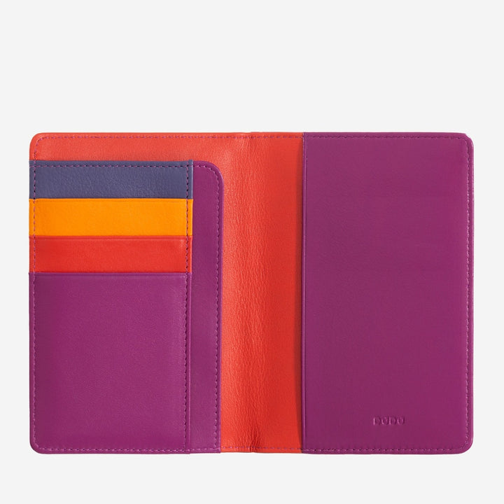 Custodia per passaporto Porta passaporto da viaggio per uomo e donna in pelle PU con custodia per porta carte di credo Custodia protettiva per portafoglio  1524