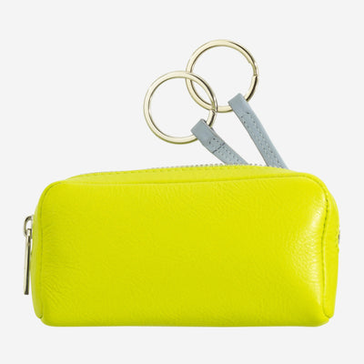 Portachiavi in Pelle Colorful Bahamas Lime