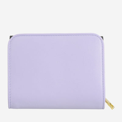 Portafoglio da Donna Dudubags Pemba in Pelle Black & Lavender