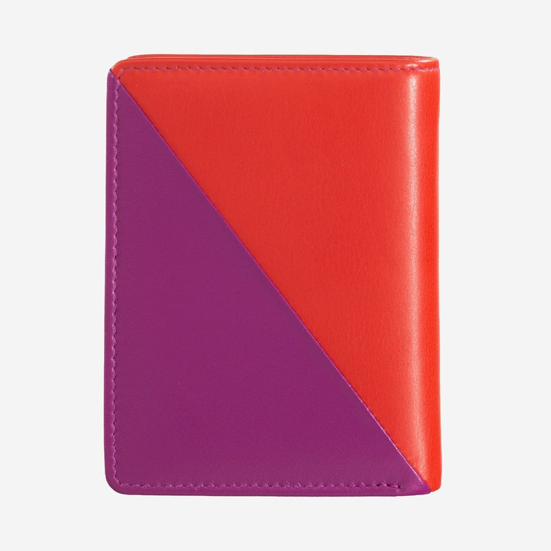 Portafoglio da Donna Dudubags Stromboli in Pelle Fucsia