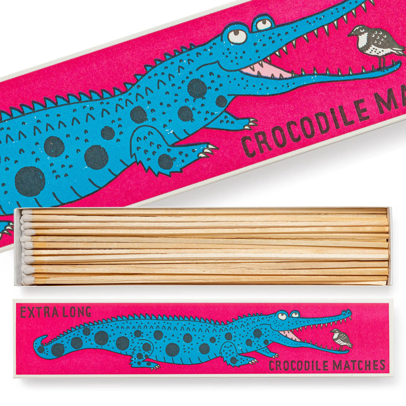 Fiammiferi in Legno The Archivist Crocodile Long