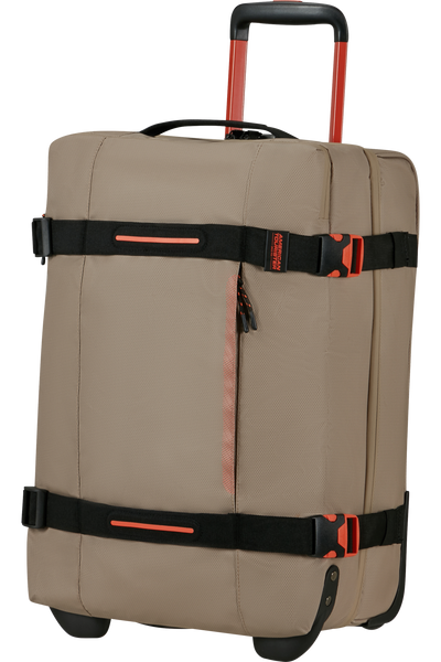 Borsone con Ruote American Tourister Urban Track S Coated Beige e Orange