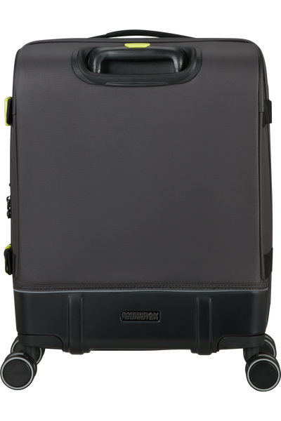 Valigia Morbida da Cabina American Tourister Urban Track Spinner con TSA Coated Black e Lime
